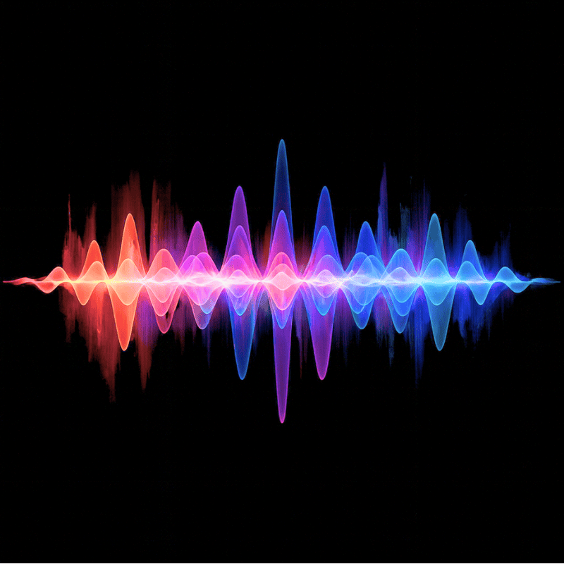 Vibrato sound wave pictured